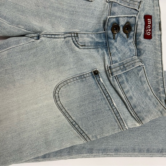 Moto - ultra low rise y2k light wash jeans  - size 26 - Picture 7 of 13